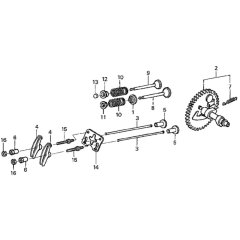 Camshaft Assembly for Honda WB30XT Water Pump