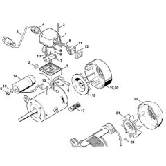Electric Motor for Stihl HOS