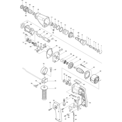 Makita HR2000 Main Assembly