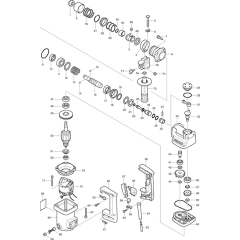 Makita HR2010 Main Assembly