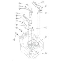 Hydraulics Tray Piping