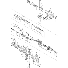 Makita HR2230 Main Assembly