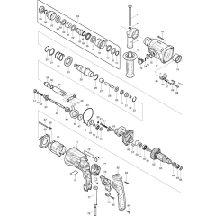 Makita HR2470T Main Assembly