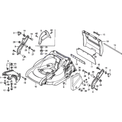 Cutter Deck Assembly for Honda