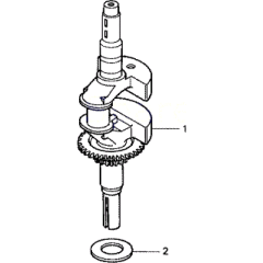 Crankshaft Assembly for Honda Mowers