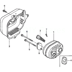 Decal Assembly for Honda Mowers