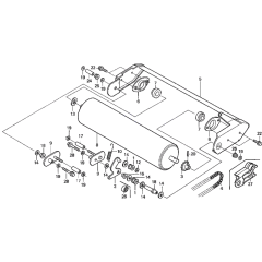 Rear Roller Assembly for Honda
