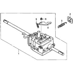 Transmission for Honda HRD536C2