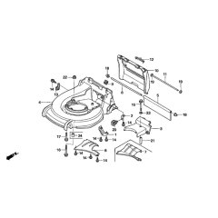 Cutter Housing for Honda Mower