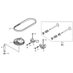 Camshaft Pulley for Honda HRG415C1