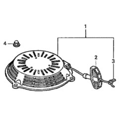 Recoil Starter for Honda HRG415C1