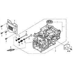 Cylinder Barrel for Honda HRG415C2