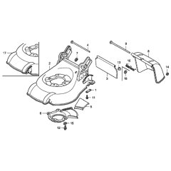Cutter Housing for Honda HRG415C2