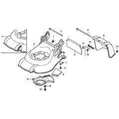Cutter Housing for Honda HRG415C2