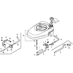 Fan Cover for Honda HRG415C2