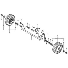 Front Wheel for Honda HRG415C3