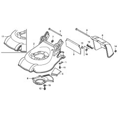 Cutter Housing for Honda HRG415C3
