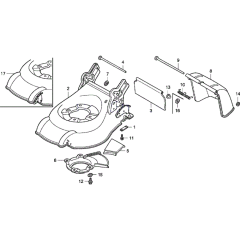 Cutter Housing for Honda HRG415 SD