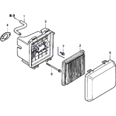 Air Cleaner for Honda HRG415 SD