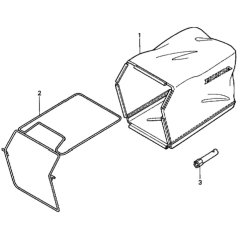 Grass Bag/Tool for Honda HRG465C1