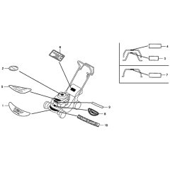 Honda HRG465C1 Label