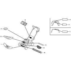 Honda HRG465C1 Label