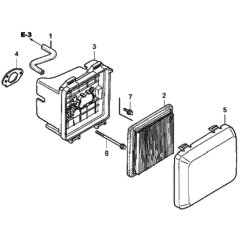 Air Cleaner for Honda HRG465C1