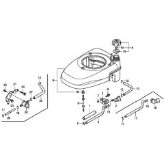 Fan Cover for Honda HRG465C1