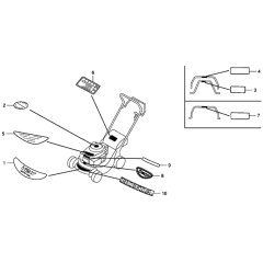Honda HRG465C3 Label