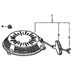 Recoil Starter for Honda HRG536C