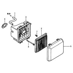 Air Cleaner for Honda HRG536C