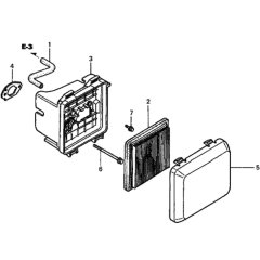 Air Cleaner for Honda HRG536C