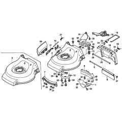 Cutter Housing for Honda HRG536C1