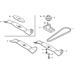 Rotary Blade Assembly for Honda
