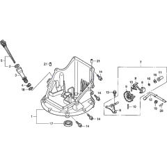 Oil Pan Assembly for Honda HRG536