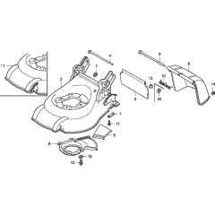 Cutter Housing for Honda HRG536