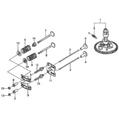 Camshaft for Honda HRH536K1