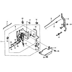 Control for Honda HRH536K2