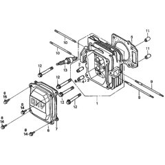 Cylinder Head for Honda HRH536K3