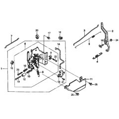 Control for Honda HRH536K3