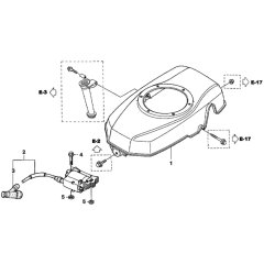 Fan Cover for Honda HRH536K3