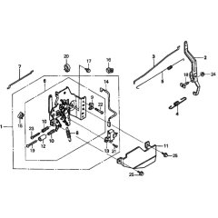 Control for Honda HRH536K4