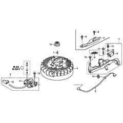 Flywheel for Honda HRX426C