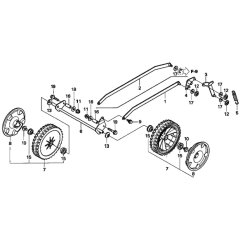 Front Wheel for Honda HRX426C