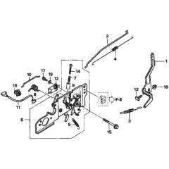 Honda HRX426C Control Parts