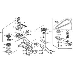 Rotary Blade for Honda HRX476C1