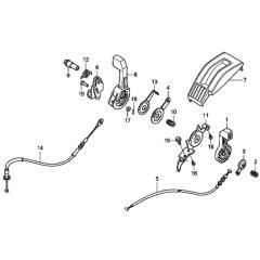 Throttle Lever for Honda HRX476C1