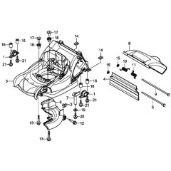 Cutter Housing for Honda HRX476C1