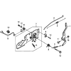 Control for Honda HRX476C1