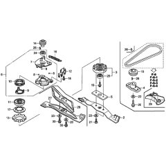 Rotary Blade for Honda HRX476C1